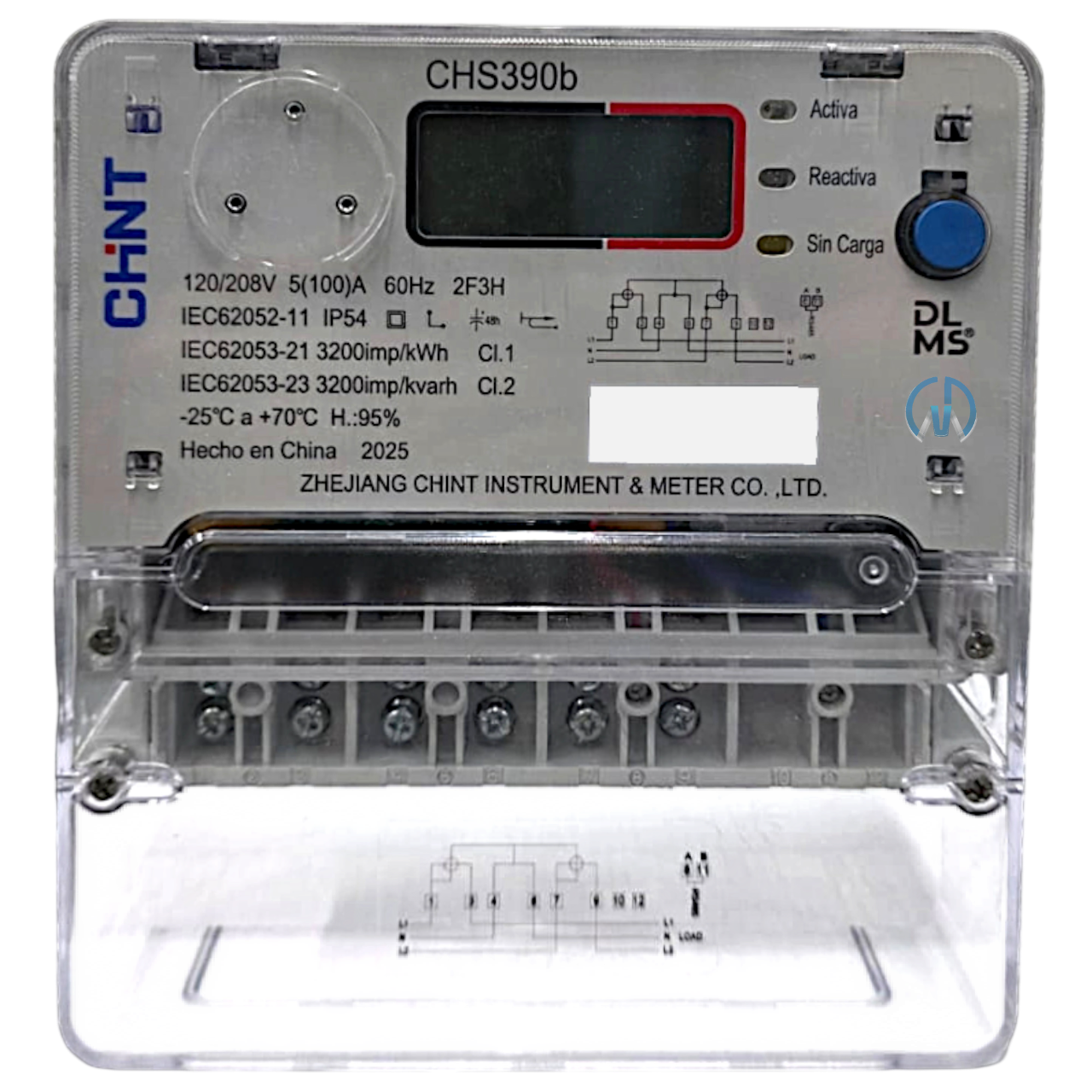 Medidor Trifásico Tetrafilar